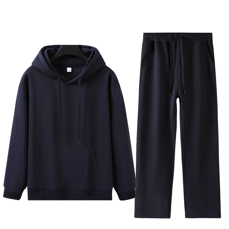 Damen Sportlicher Kapuzenpullover und Jogginghose Set