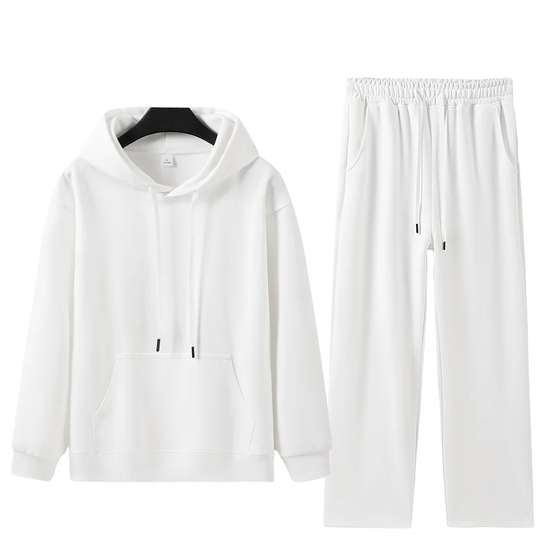 Damen Sportlicher Kapuzenpullover und Jogginghose Set