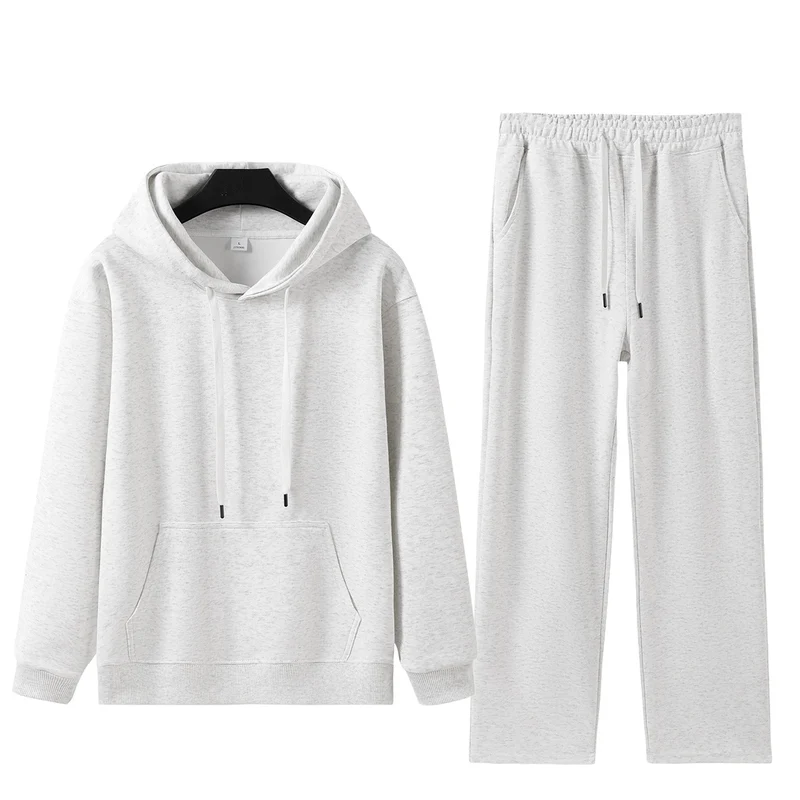 Damen Sportlicher Kapuzenpullover und Jogginghose Set
