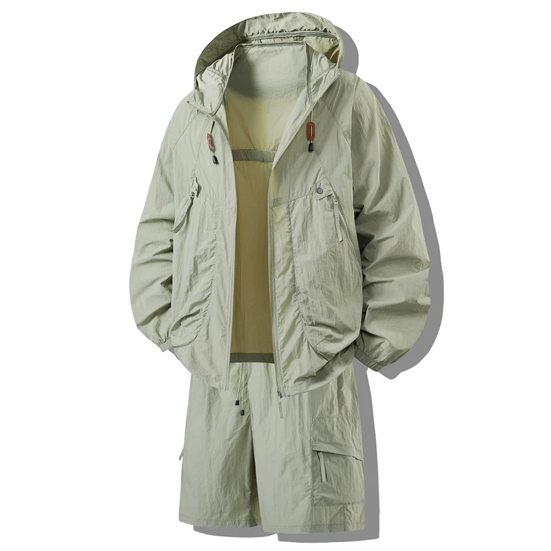 Damen Leichtgewichtige Outdoor-Jacke mit Shorts