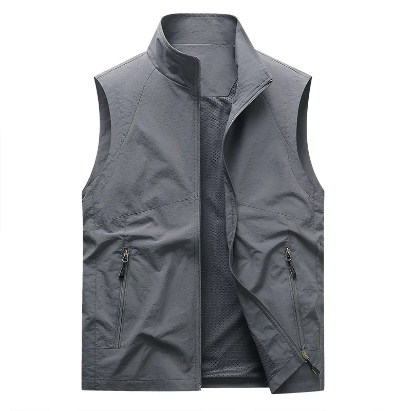 Damen Leichte Outdoor-Weste mit praktischen Taschen