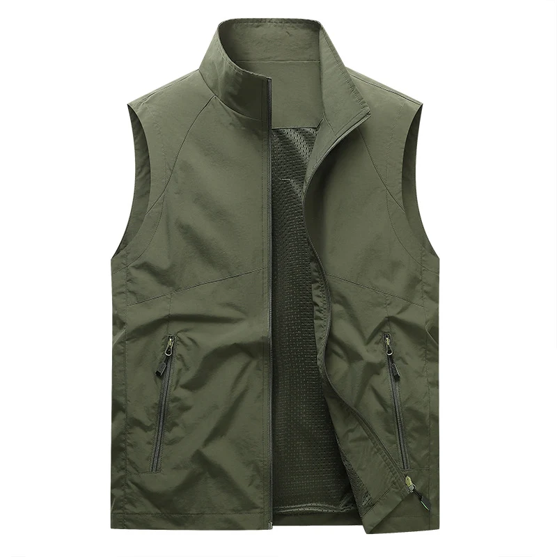 Damen Leichte Outdoor-Weste mit praktischen Taschen