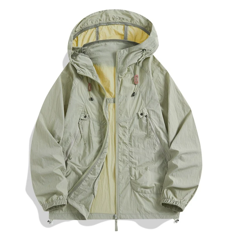 Damen Leichte Funktionsjacke mit Kapuze