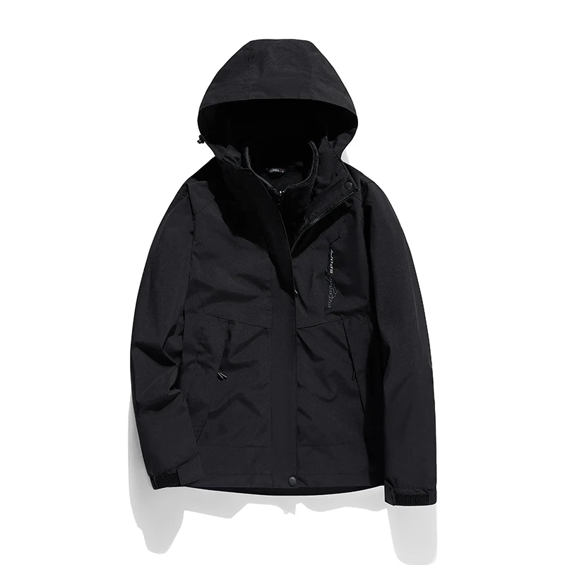 Herren Technische Outdoorjacke mit verstellbarem Kapuzendesign Drune 1787797246