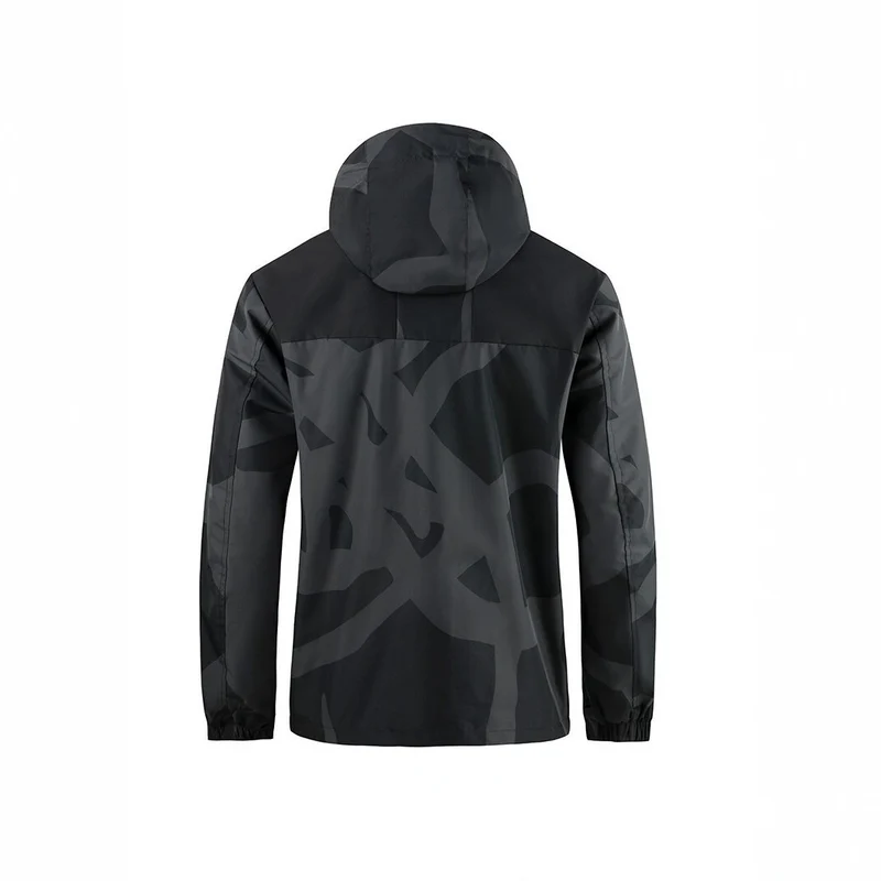 Herren Technische Outdoorjacke mit Kapuze Drune