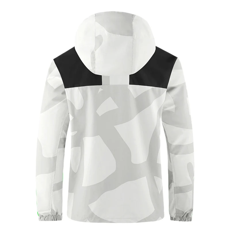 Herren Technische Outdoorjacke mit Kapuze Drune