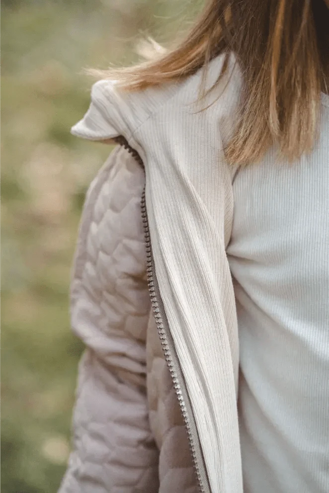 Steppjacke Kinder aus Baumwolle Rosa