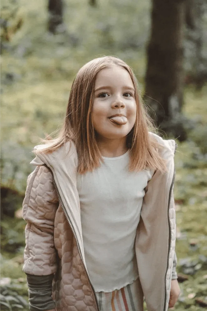 Steppjacke Kinder aus Baumwolle Rosa