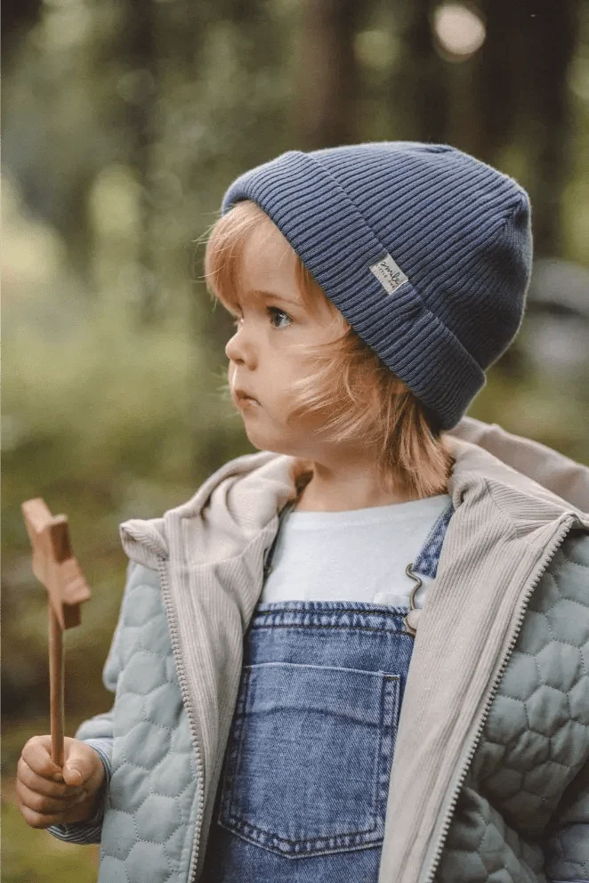 Steppjacke Kinder aus Baumwolle in Mint / Sand