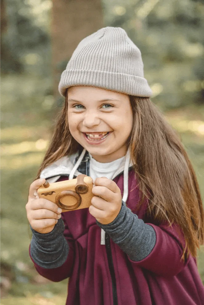 Sweatmantel Kinder Bordeaux mit Einhorn