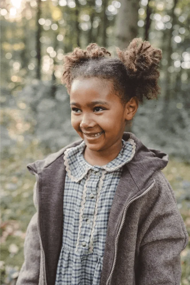 Oversizejacke aus Merino Kinder in Taupe