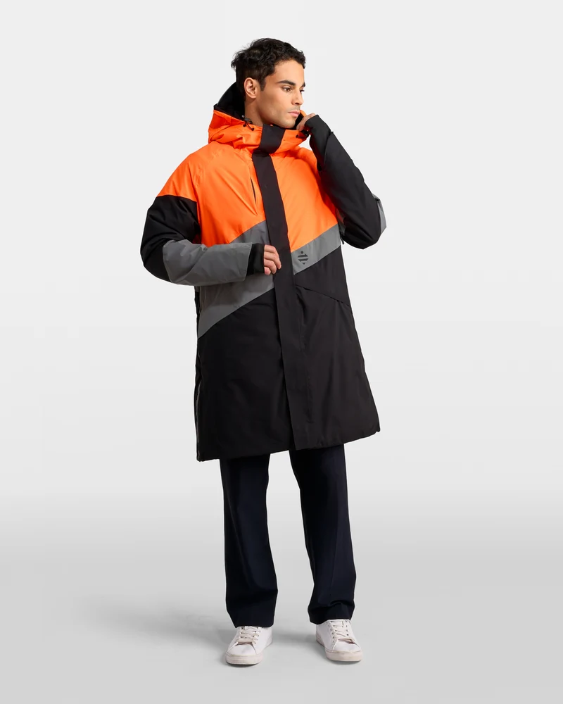 Parka réfléchissante & réversible d'hiver Fluvia