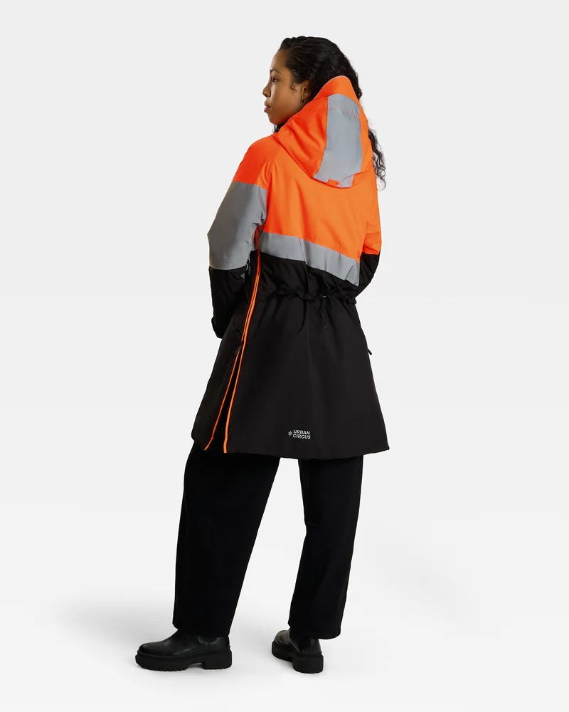 Parka réfléchissante & réversible d'hiver Fluvia