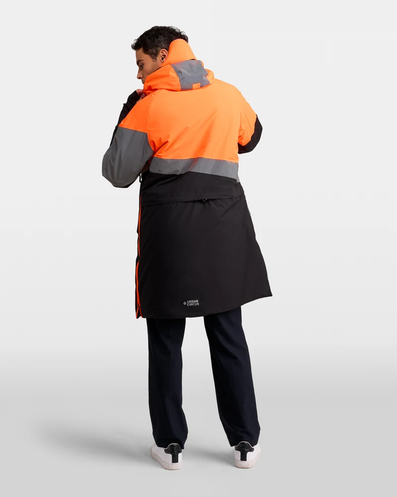 Parka réfléchissante & réversible d'hiver Fluvia