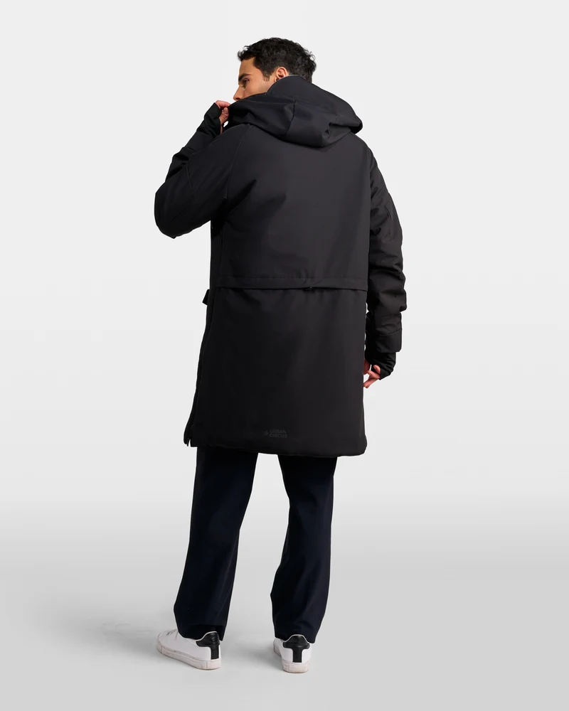 Parka réfléchissante & réversible d'hiver Fluvia