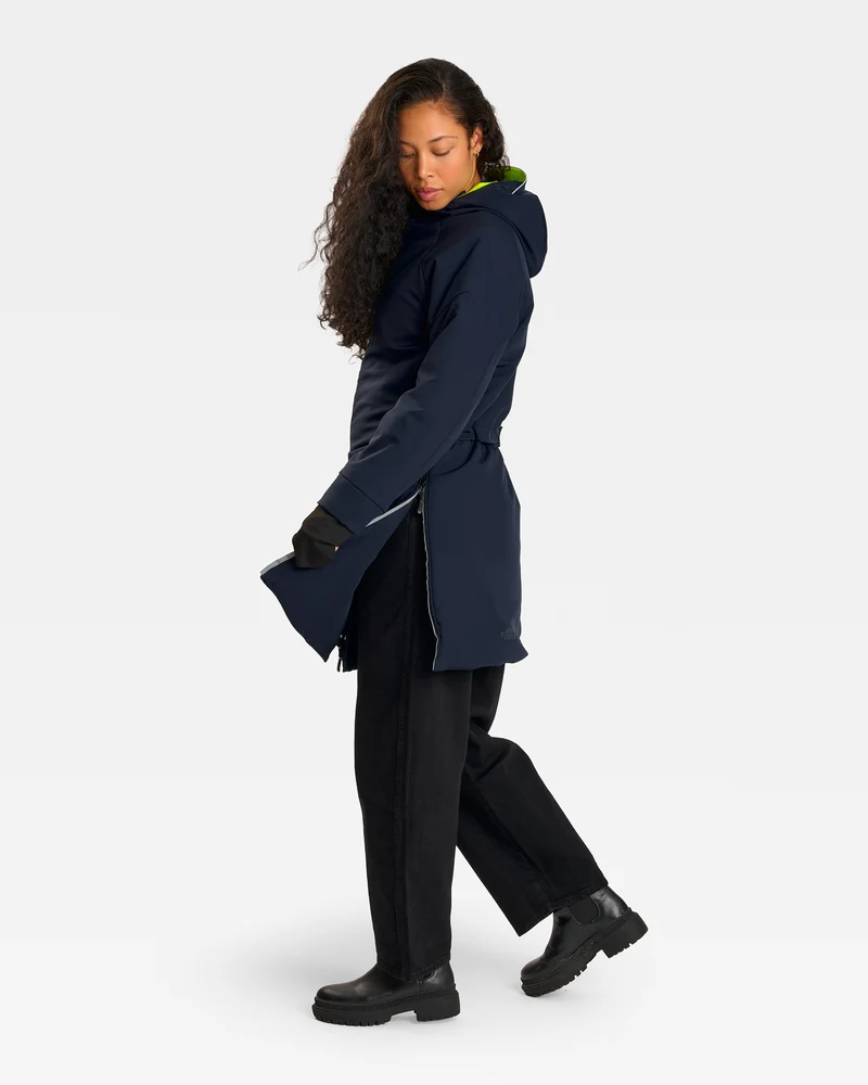 Parka réfléchissante & réversible d'hiver Fluvia