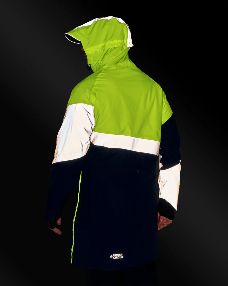 Parka réfléchissante & réversible d'hiver Fluvia