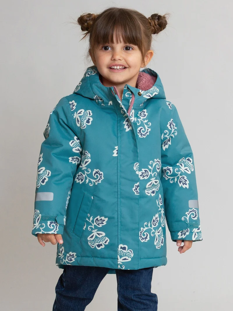 Kite Kinder GO-Mantel „Eden Print“ (Recycelt & Wasserdicht)