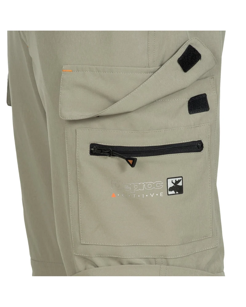 DEPROC Outdoorhose & Trekkinghose Damen KENORA WOMEN Full Stretch Double Zip-Off