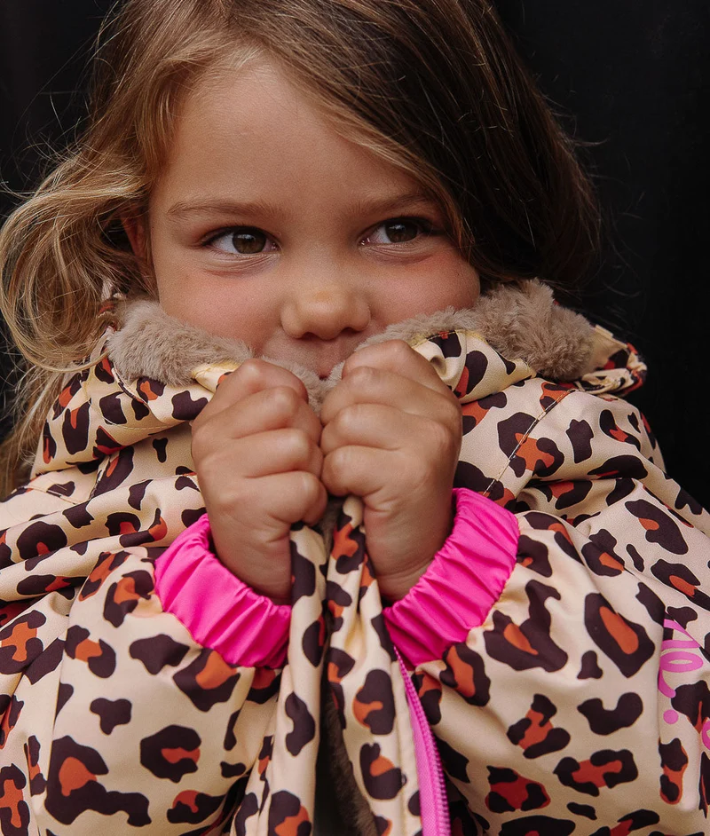 Winterjacke Leopard #7
