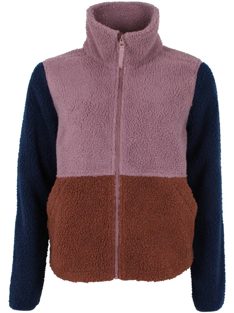 Danebeagle Fleece Jacket Mauve/Dark Wine/Dark Navy