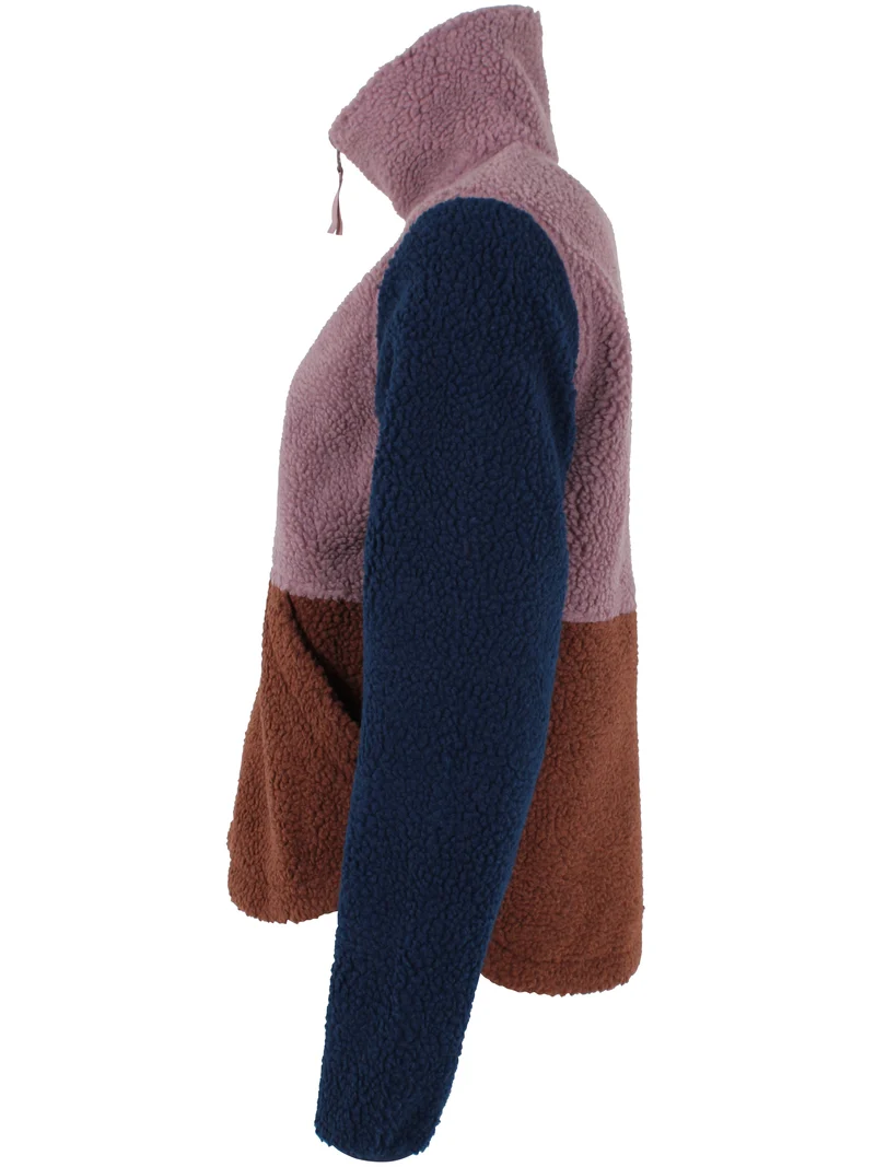 Danebeagle Fleece Jacket Mauve/Dark Wine/Dark Navy