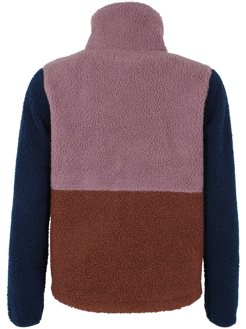 Danebeagle Fleece Jacket Mauve/Dark Wine/Dark Navy