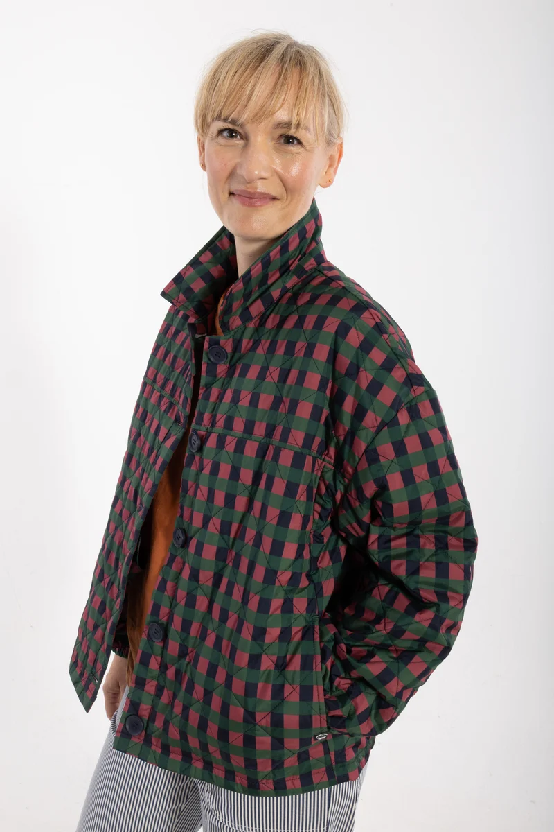 Danelaura Check Thermo Jacket Rhubarbe Plaid