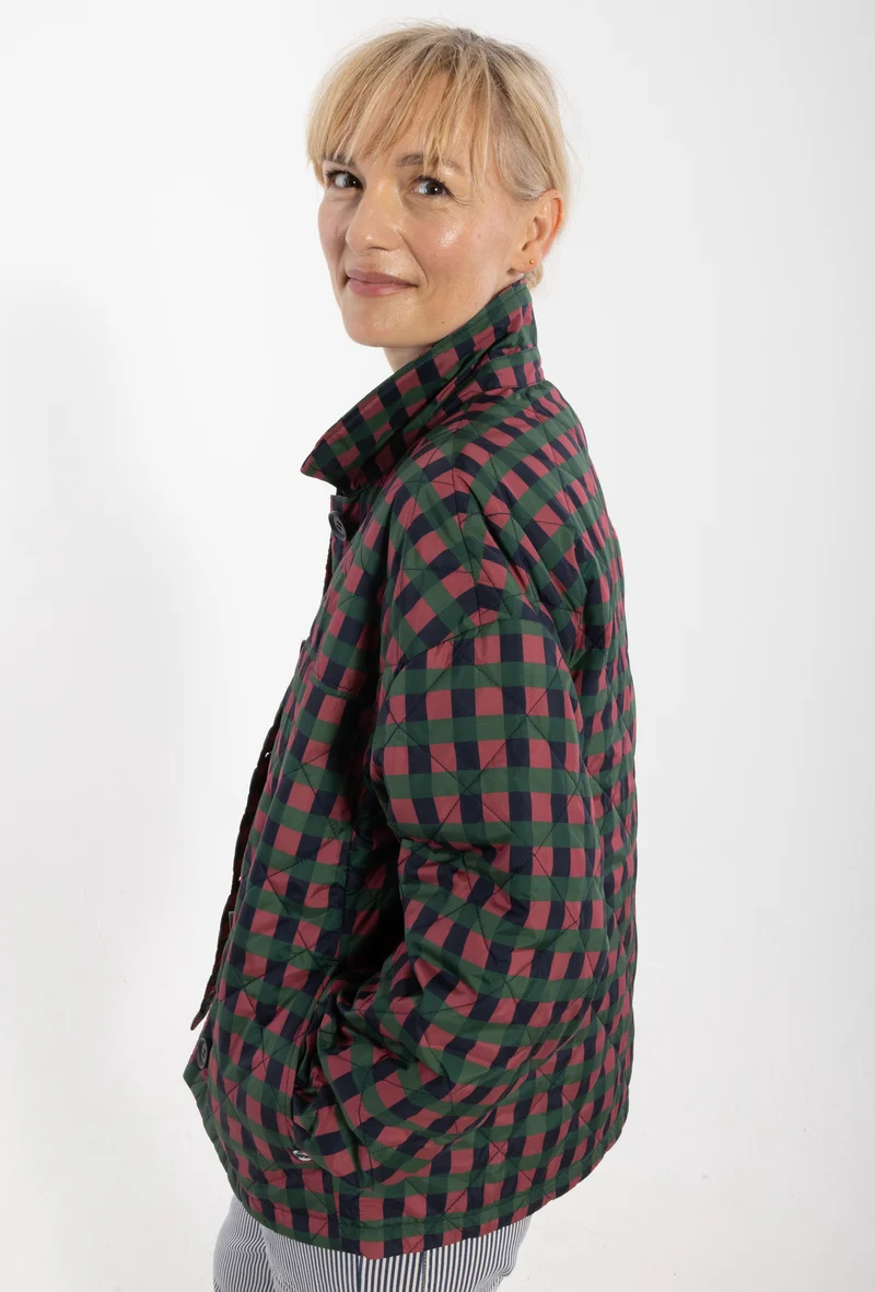 Danelaura Check Thermo Jacket Rhubarbe Plaid