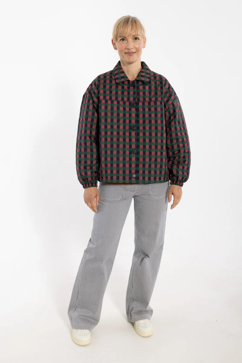 Danelaura Check Thermo Jacket Rhubarbe Plaid