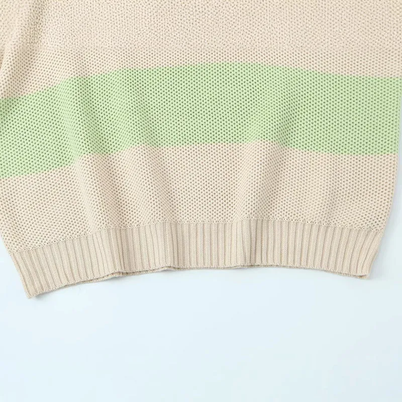 Damen Oversized Off-Shoulder-Pullover mit Carmenkragen, Waffelstrick und Zierbändern Drune