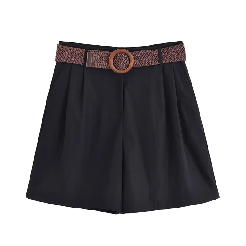 Damen Oversize-Hemdbluse mit dreiviertel-Ärmeln und Manschetten Drune