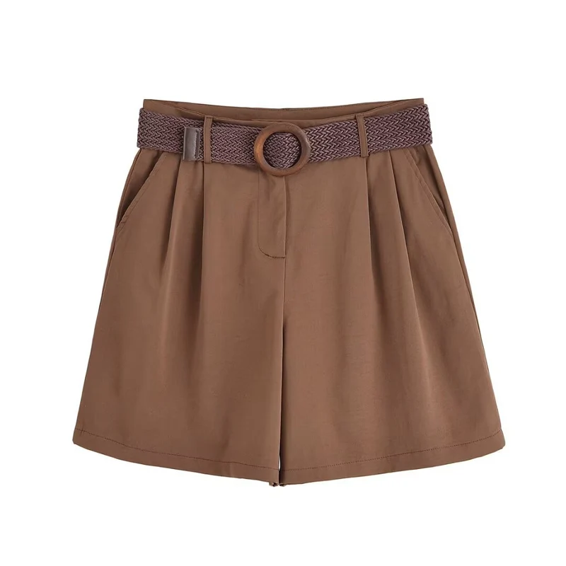 Damen Oversize-Hemdbluse mit dreiviertel-Ärmeln und Manschetten Drune