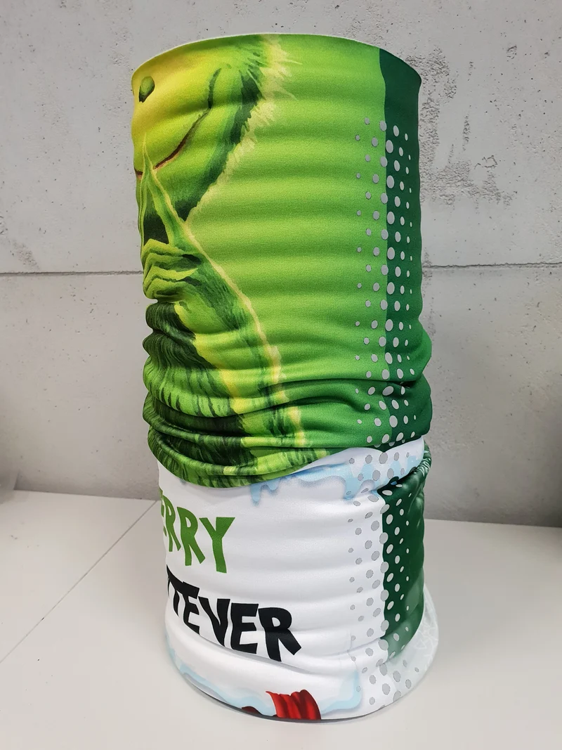 Multifunktionstuch mit Logo, vollflächiger Sublimationsdruck