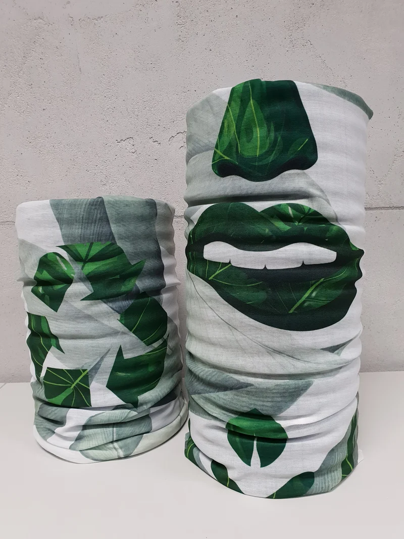 Multifunktionstuch mit Logo, vollflächiger Sublimationsdruck