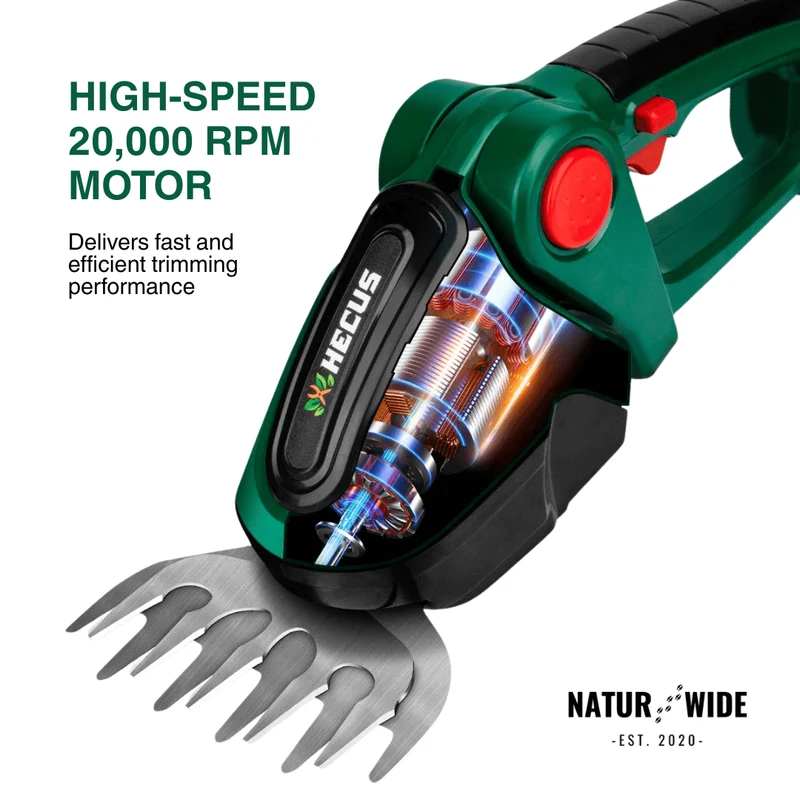 2-in-1 Cordless Grass & Shrub Shear