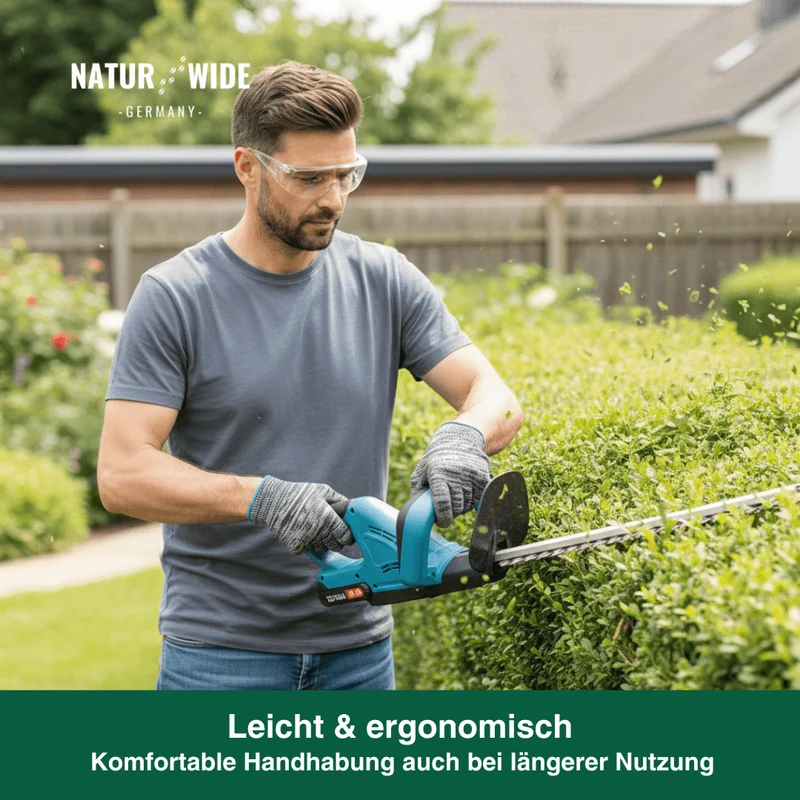 Akku-Heckenschere Bürstenlos – 51 cm Klinge