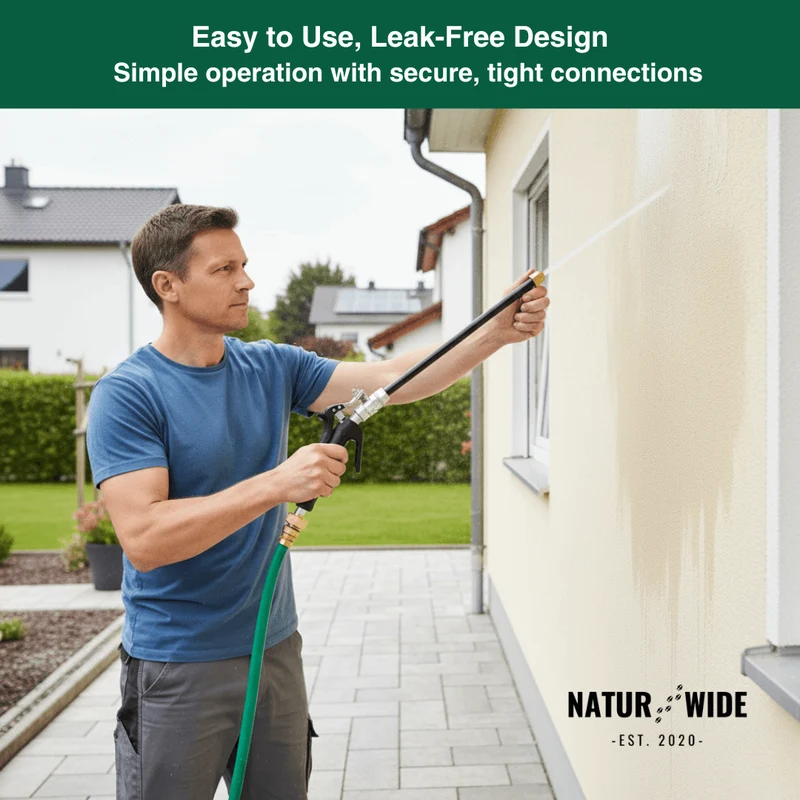 High-Pressure Water Gun – Jet Nozzle for Garden Hose