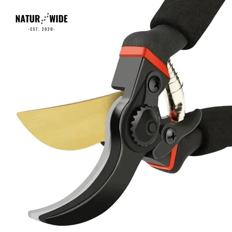 Professional Bypass Pruning Shears 8.5 Inch – Sharp & Ergonomic