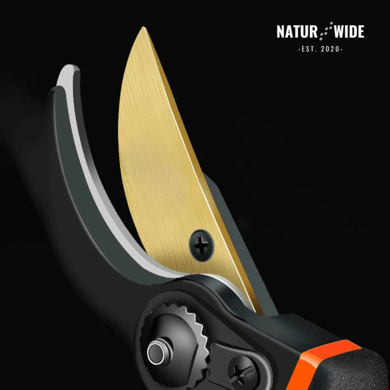 Professional Bypass Pruning Shears 8.5 Inch – Sharp & Ergonomic