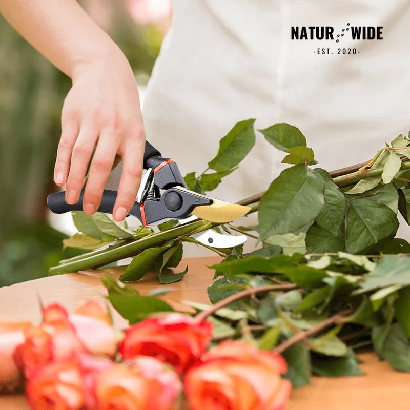 Professional Bypass Pruning Shears 8.5 Inch – Sharp & Ergonomic