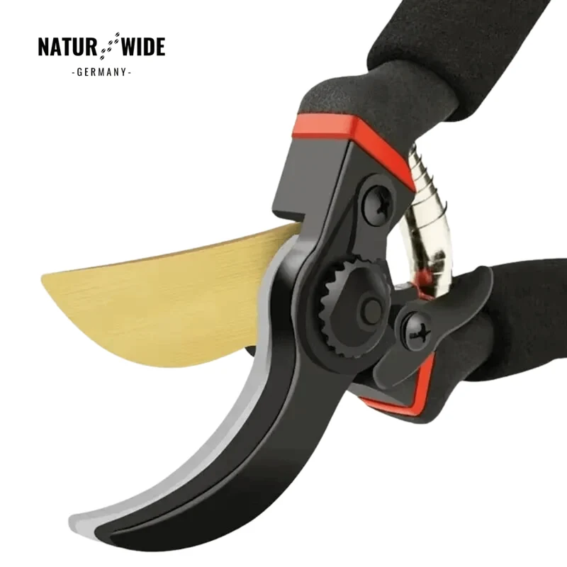 Profi Bypass-Gartenschere 21,5 cm – Scharfe Klinge & Ergonomisch