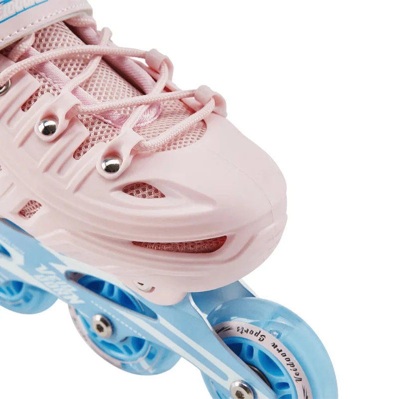 Verstellbare Inline Skates – Leuchtrollen (Kinder & Erwachsene)