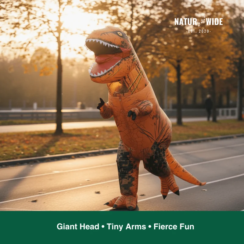 Inflatable T-Rex Costume – Dinosaur Suit (Adults & Kids)