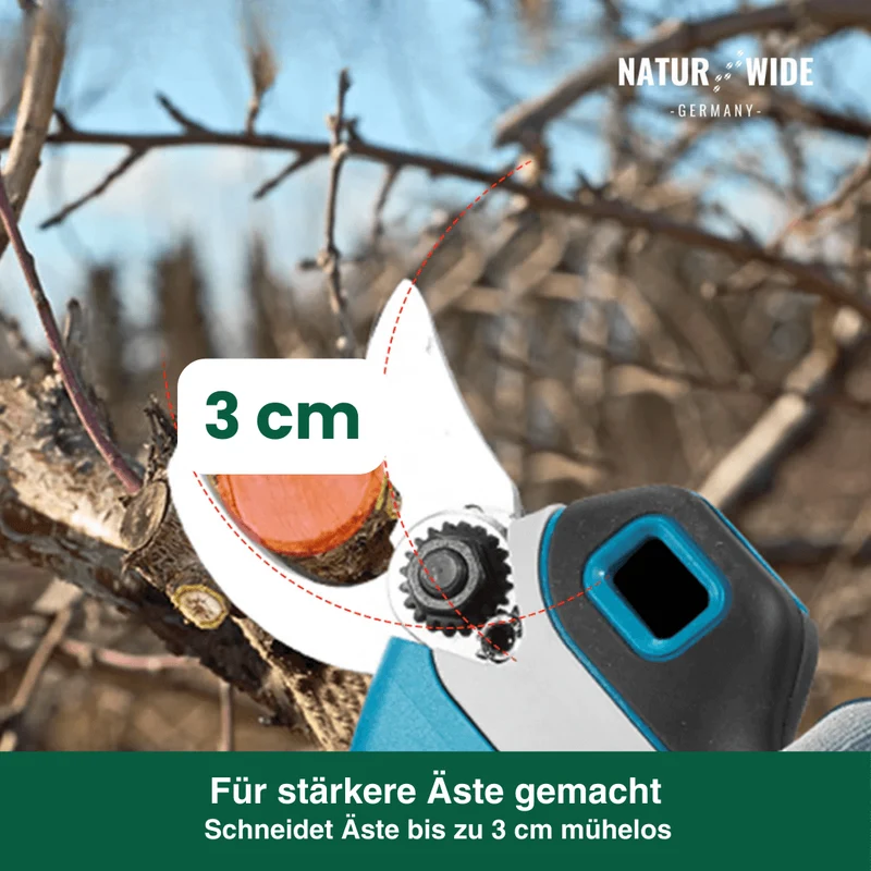 4-in-1 Akku-Teleskopsäge & Astschere – Bürstenlos (18V Kompatibel)