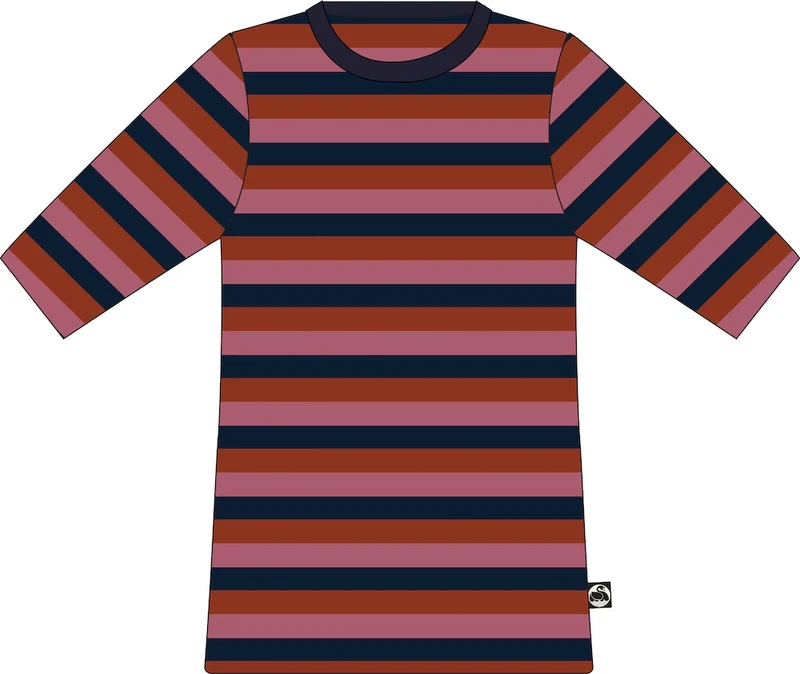 ESS - Danefriend Ribbing Tee Rosewood