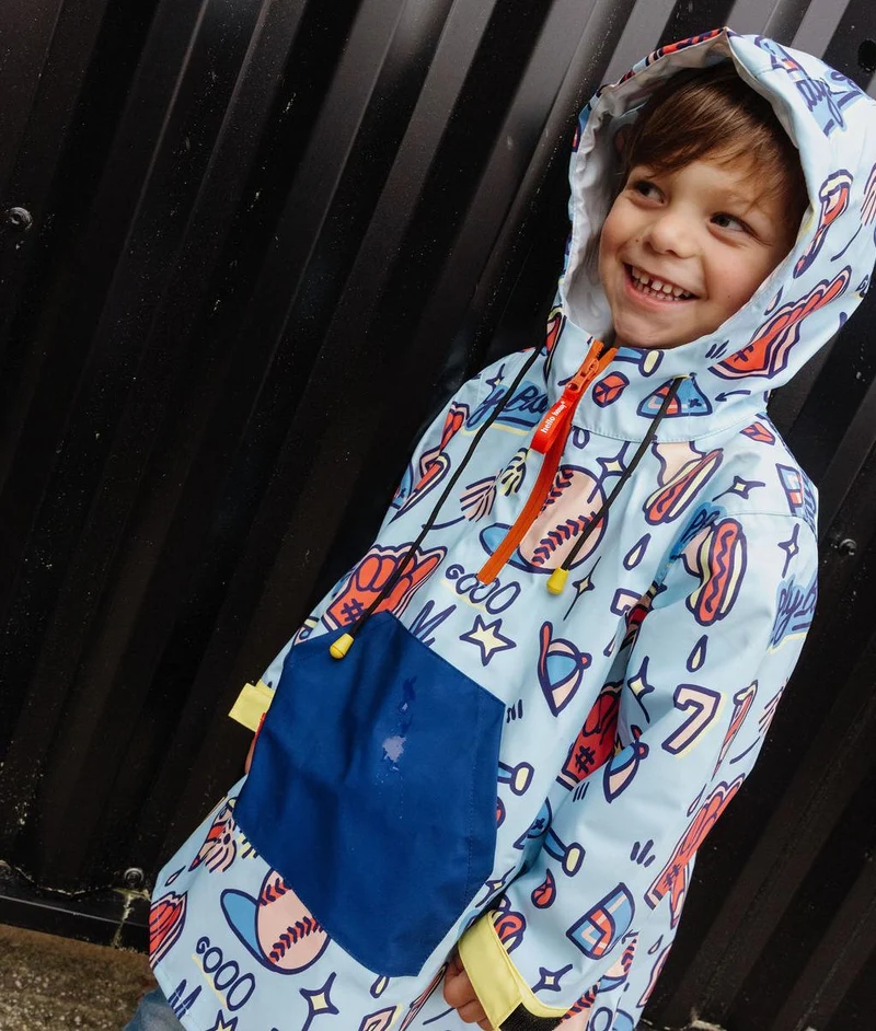 Regenponcho Baseball Game