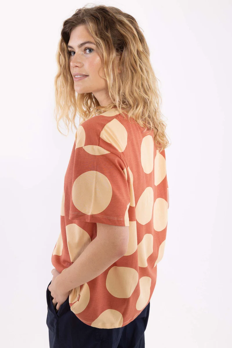 Danebasic Boxy Tee Aragon/Nougat MEGADOTS