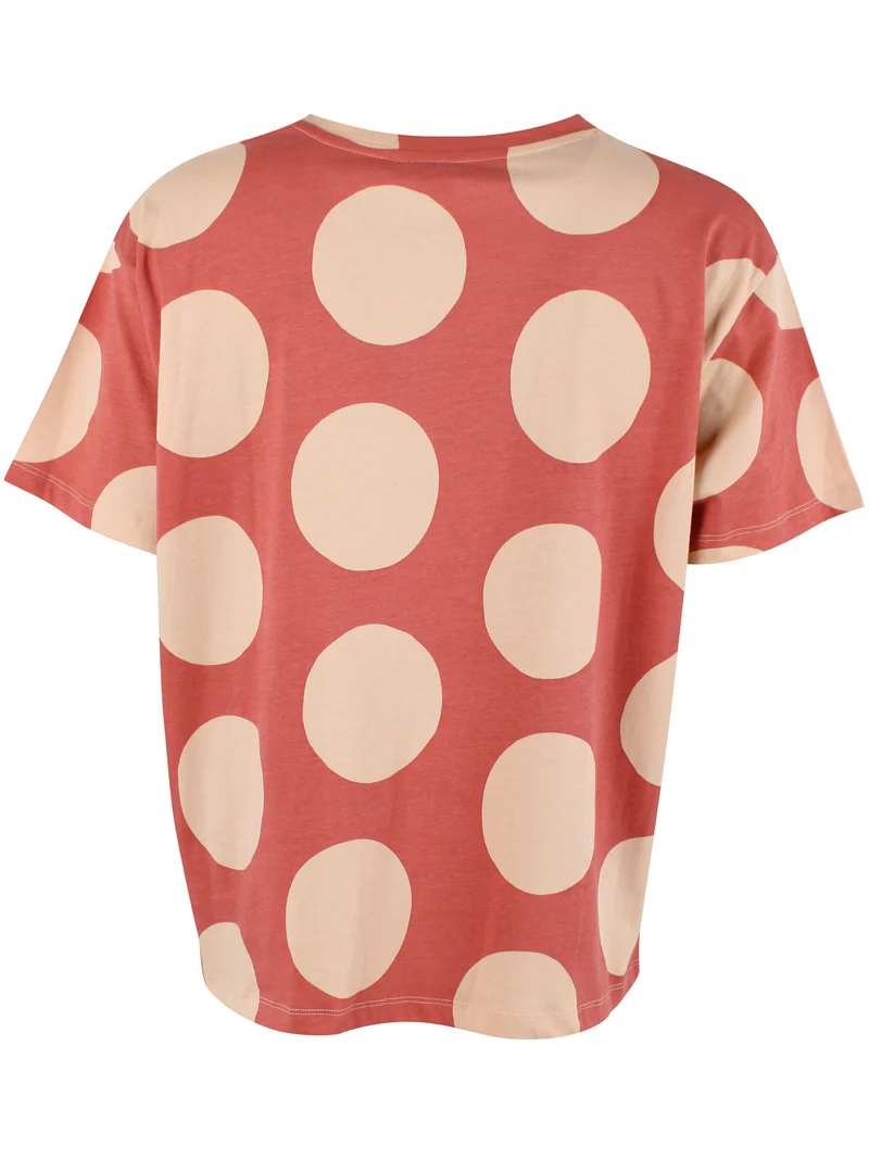 Danebasic Boxy Tee Aragon/Nougat MEGADOTS