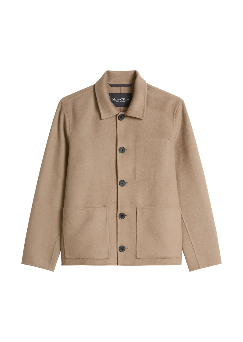 Übergangsjacke aus Wolle